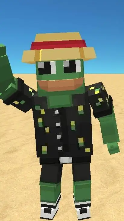 ai character: †FrogSummerMemes† background