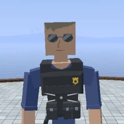 chat with ai character: Officer