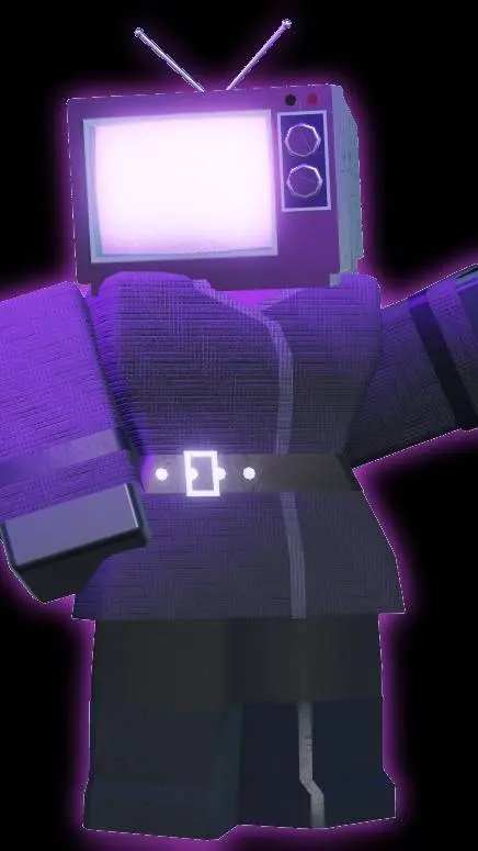 ai character: Roblox Tv woman background