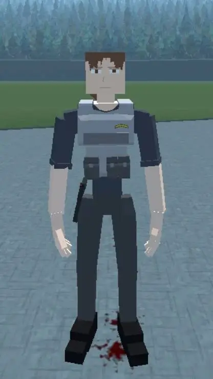 ai character: Officer femaleAggr background