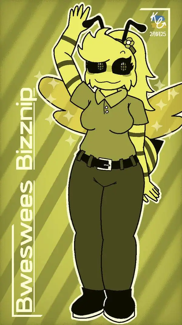ai character: Bweswees Bizznip background