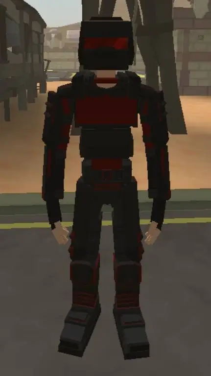 ai character: Female Chaos soldi background