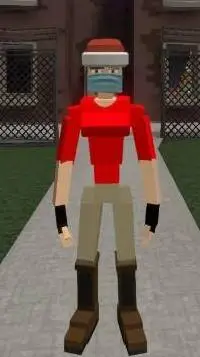 ai character: Vodyarchodka Xmas background