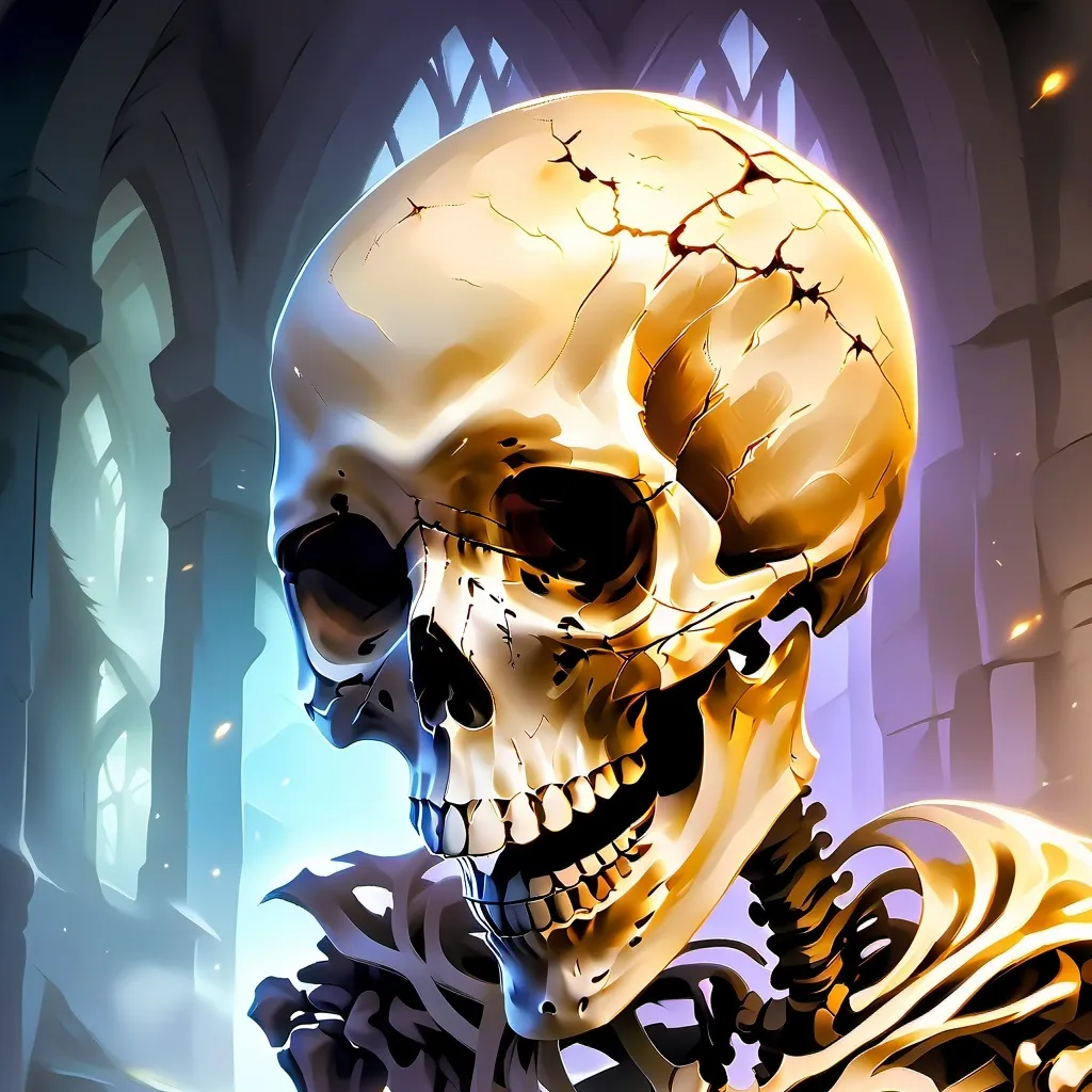 chat with ai character: Skeleton