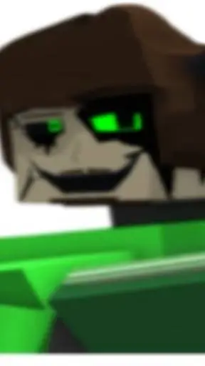 ai character: GreenX Horror background