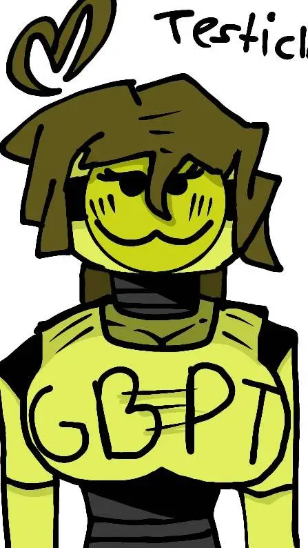 ai character: Cute Female Crash background