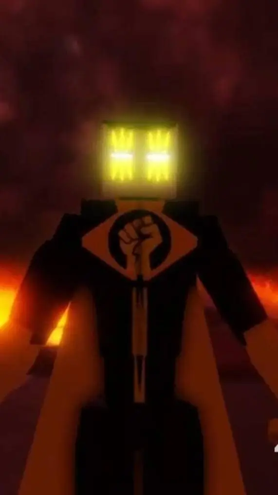 ai character: Yellow Verse curse background