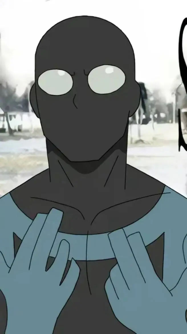 ai character: full mask mark background
