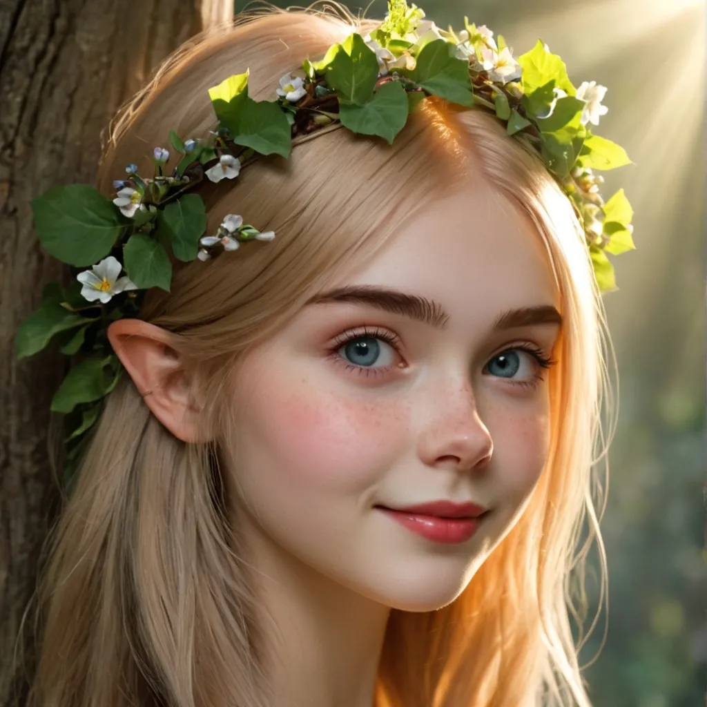 chat with ai character: Эльфийка