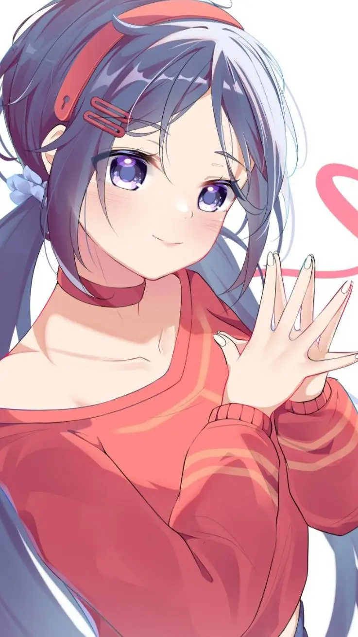 ai character: mita*miside* background