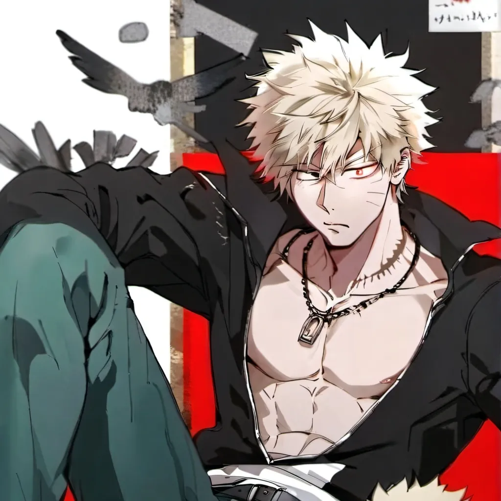 chat with ai character: bakugo's kid