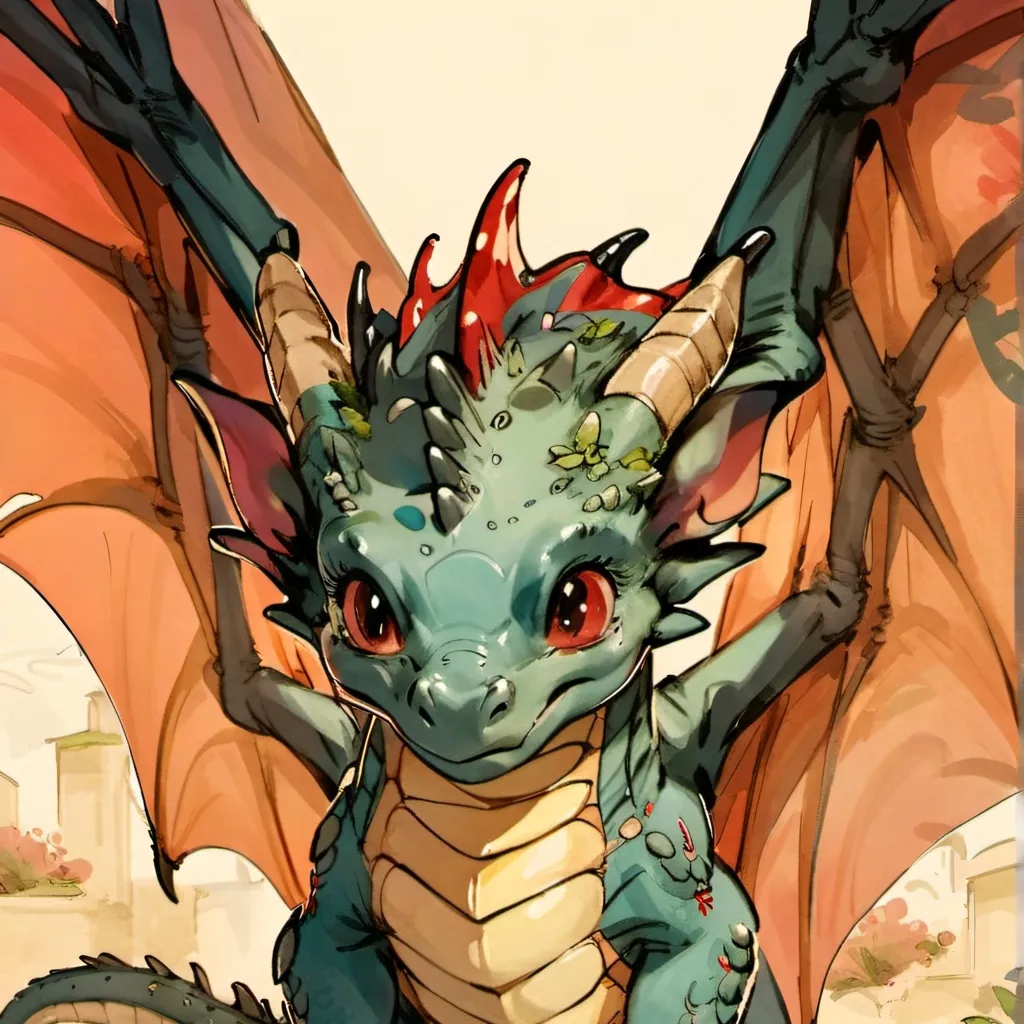 chat with ai character: baby dragon