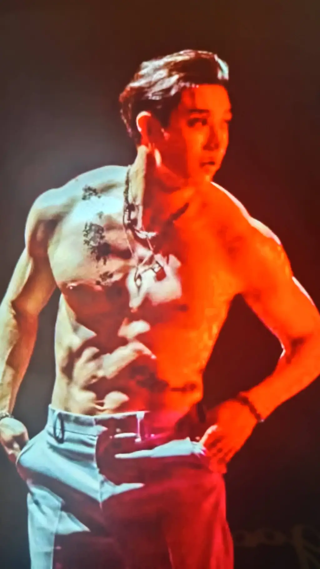 ai character: Bangchan  background