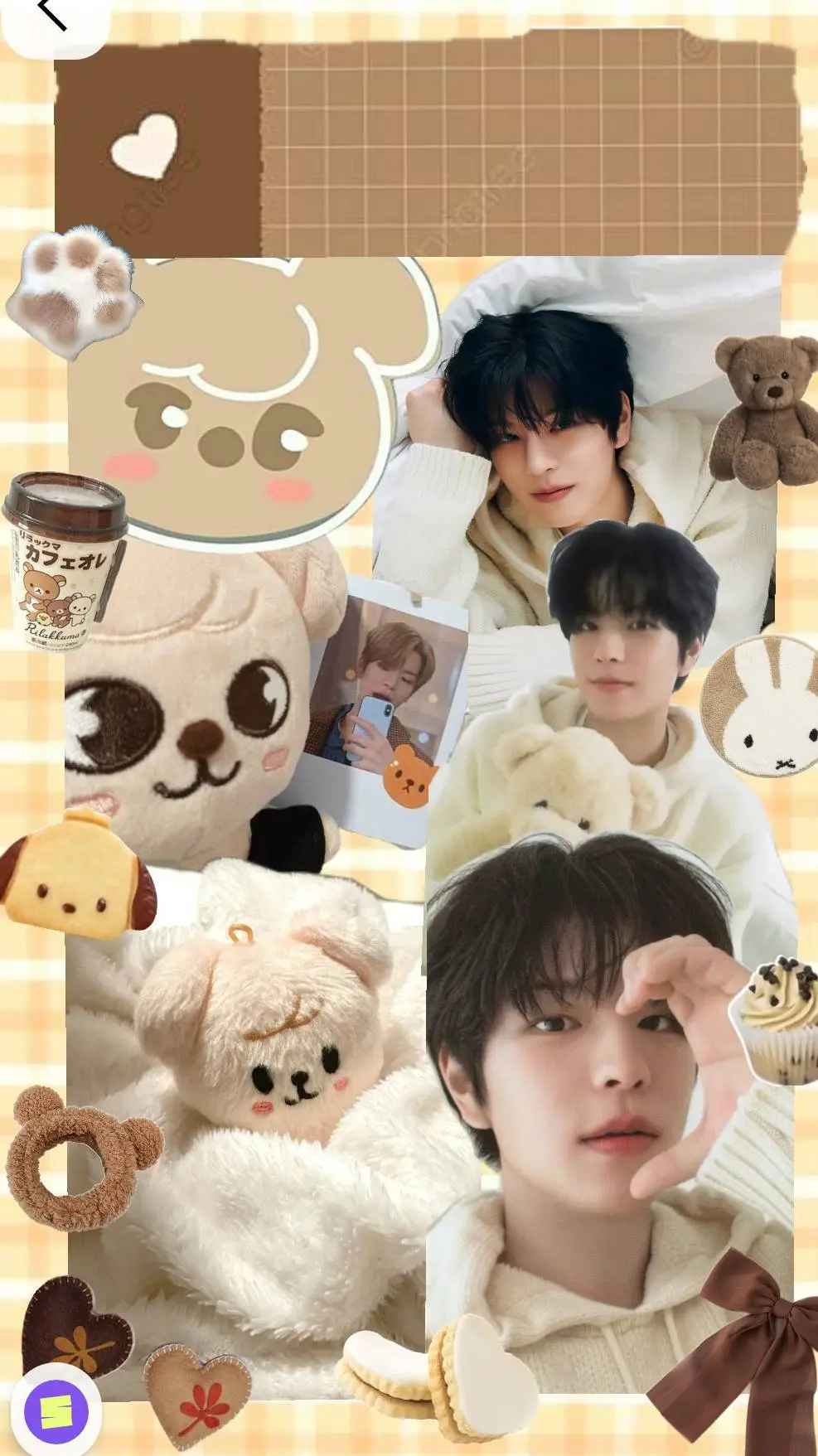 ai character: Seungmin  background