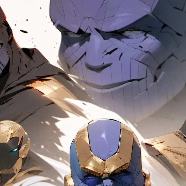 chat with ai character: thanos *