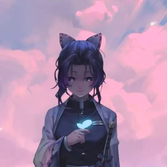 chat with ai character: 💜🦋𝓼~𝓱~𝓲~𝓷~𝓸~𝓫~𝓾🦋💜