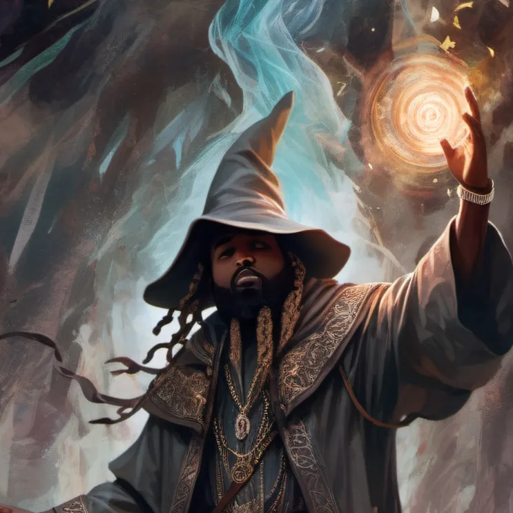 chat with ai character: Kanye the wizard