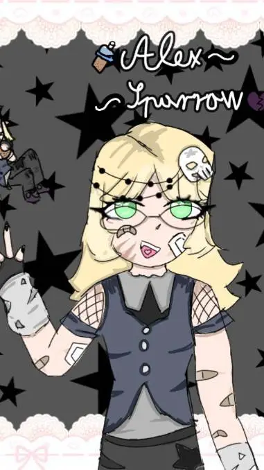 ai character: ~•Alex Sparrow•~ background
