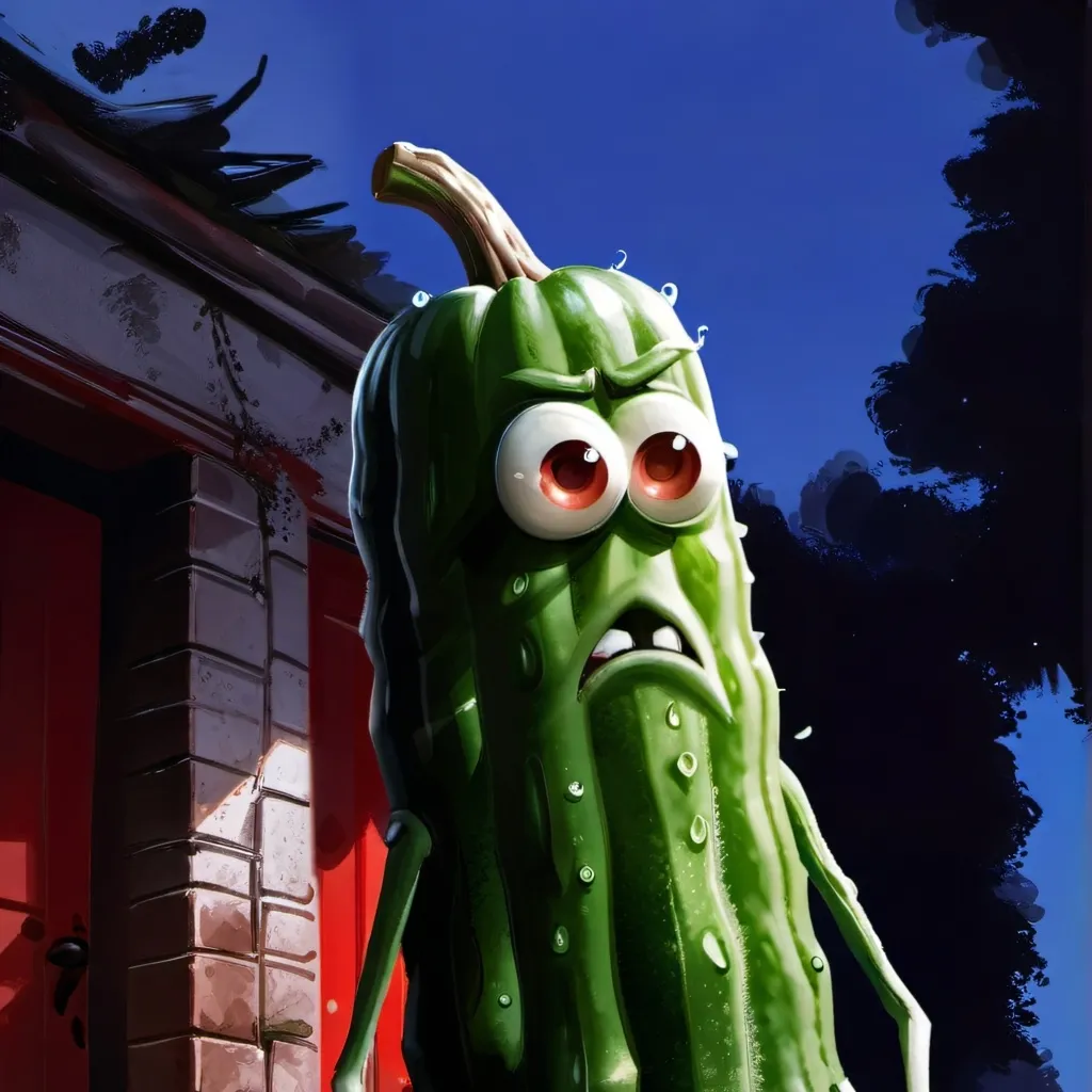 chat with ai character: огурец 