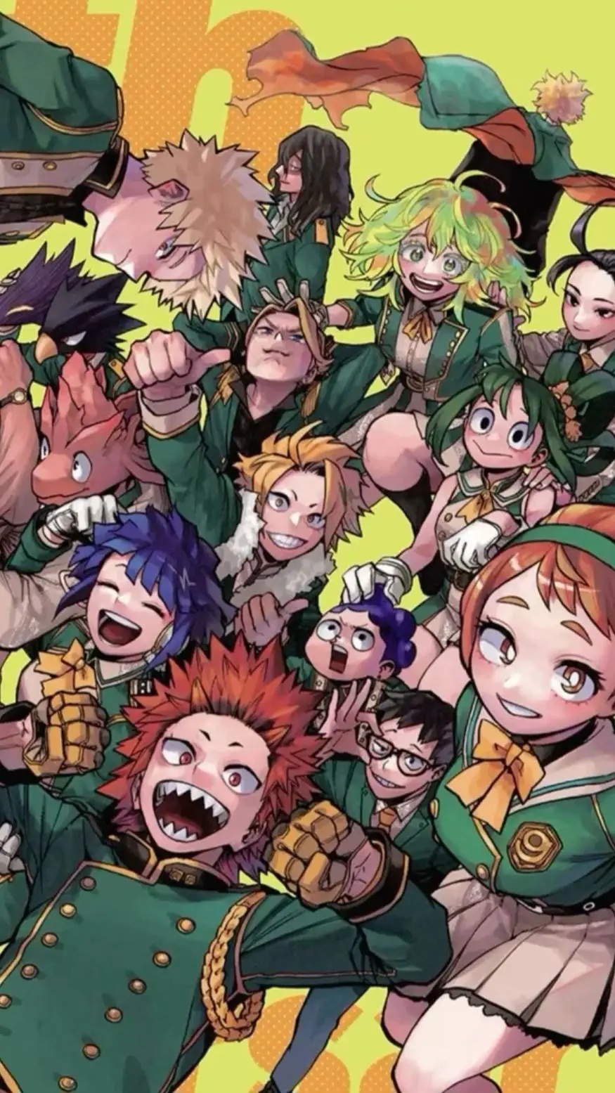 ai character: MHA Prom ★ background