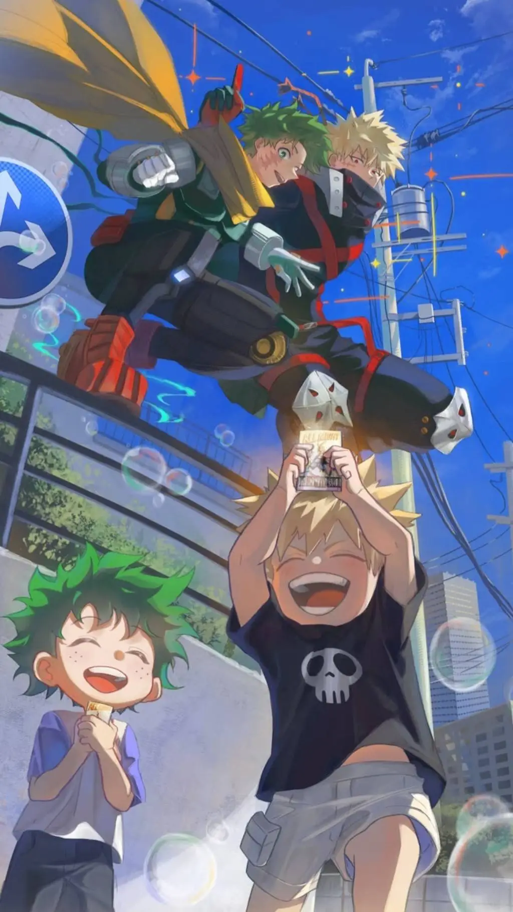 ai character: Bkdk parent 💥🥦 background