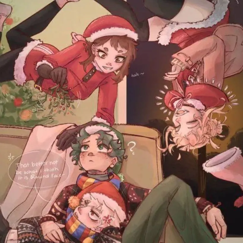 chat with ai character: MHA X-mas! 🎁