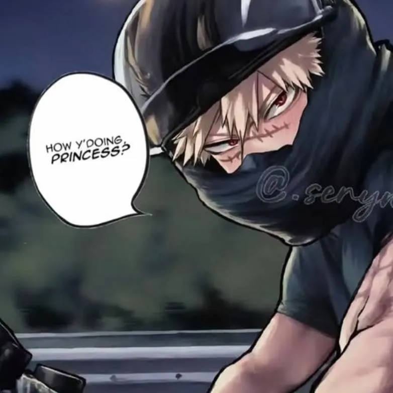 chat with ai character: Bakugo~ Moped