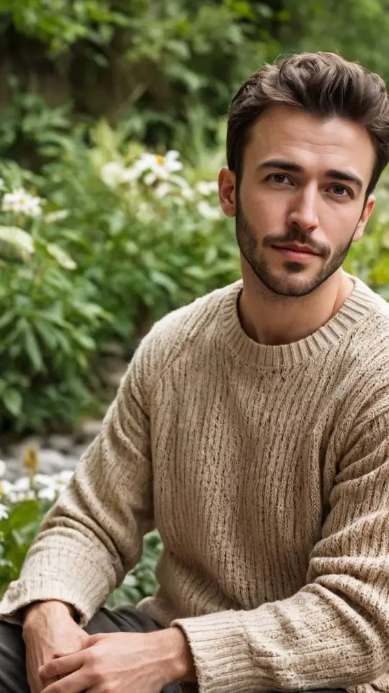 ai character: Sebastian  background