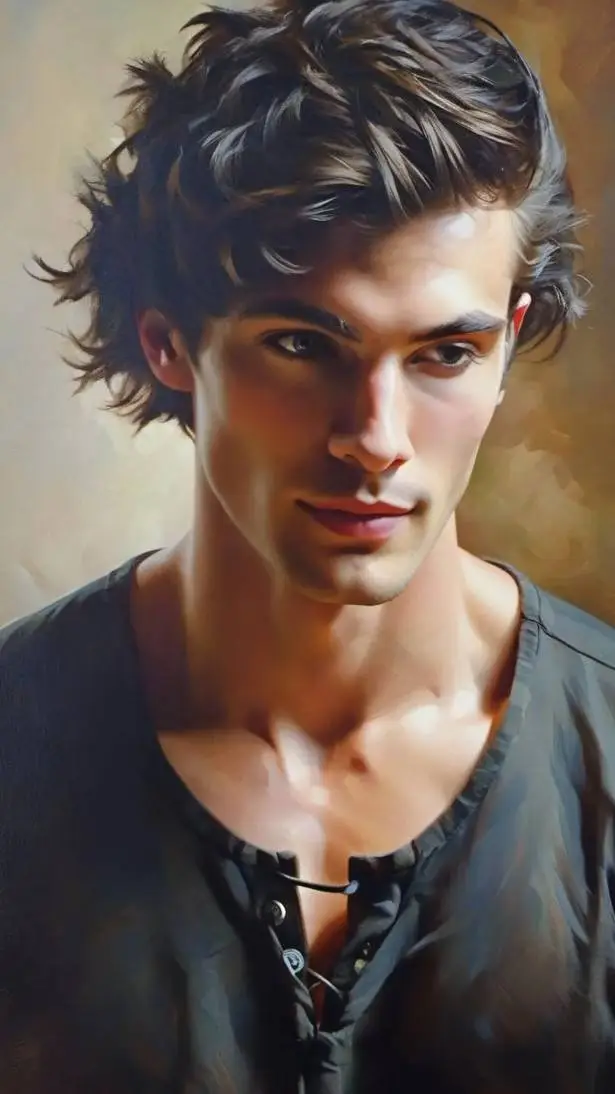 ai character: Damien background