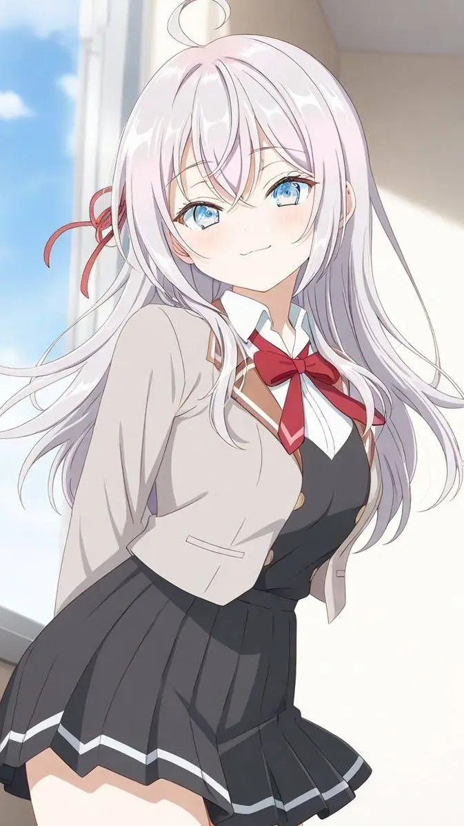 ai character: Luna  background
