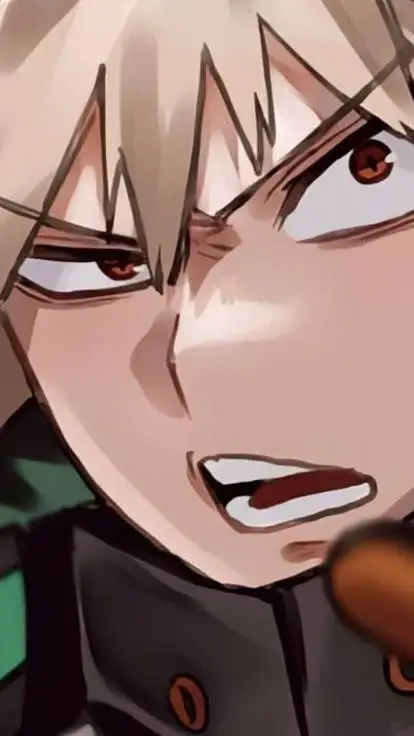 ai character: bakugo 💥 background