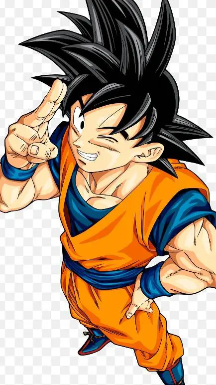 ai character: Goku  background