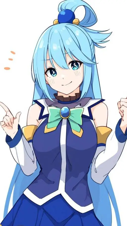 ai character: aqua  background