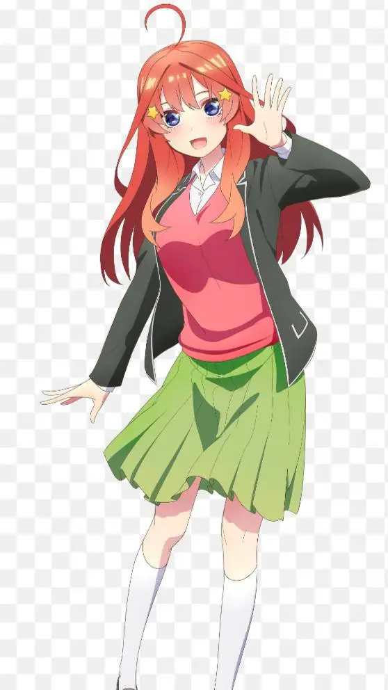 ai character: itsuki nakano  background