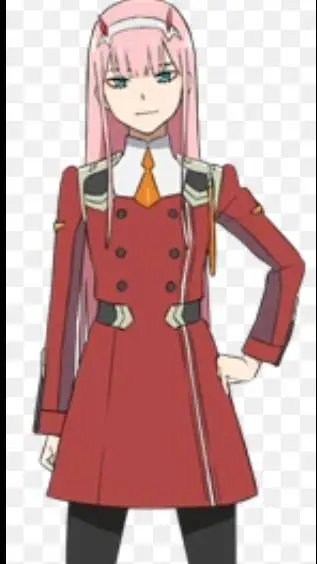 ai character: zero two background