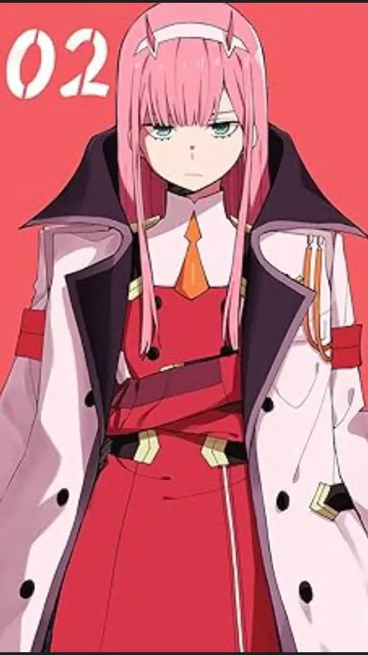 ai character: zero two  background
