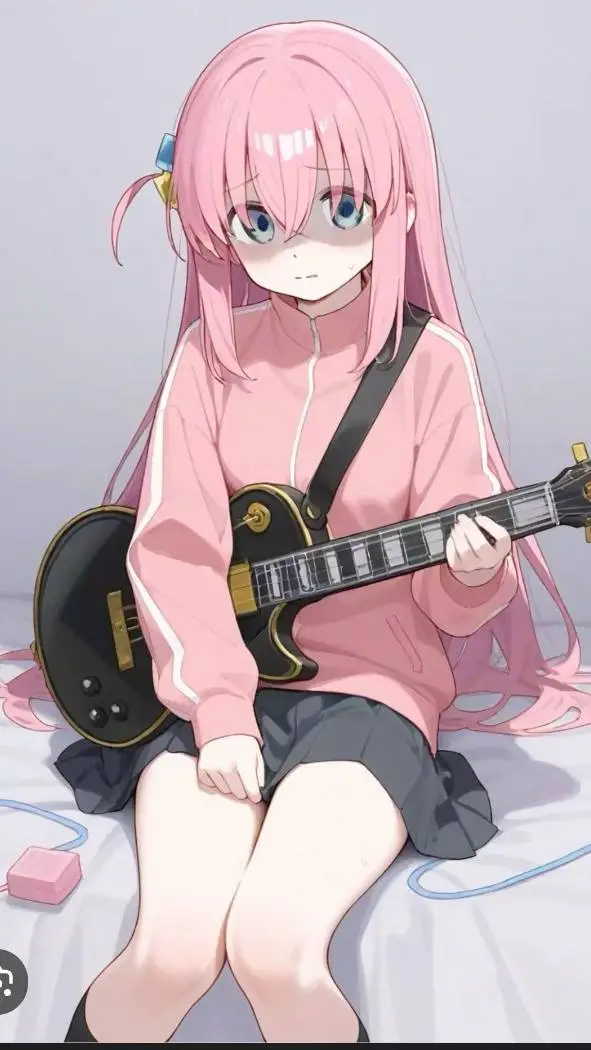 ai character: bocchi  background