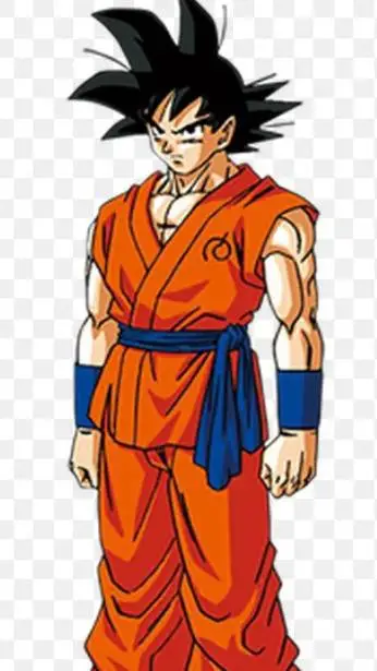 ai character: Goku  background