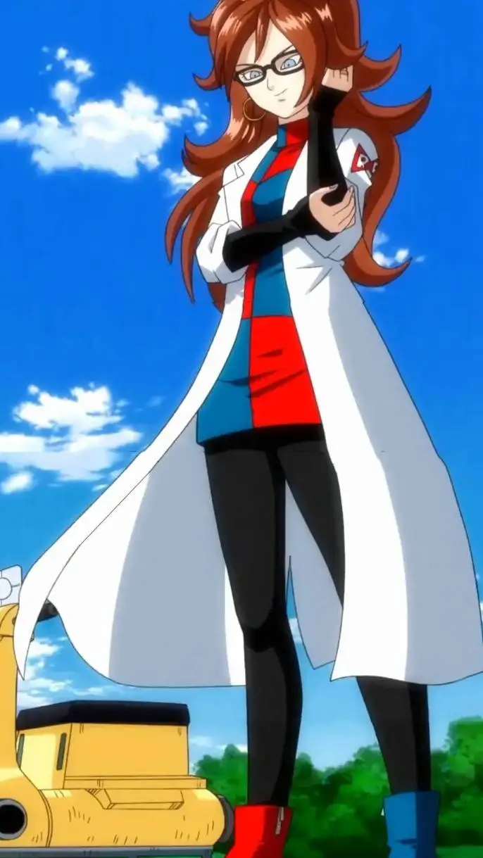 ai character: vomi android 21 background