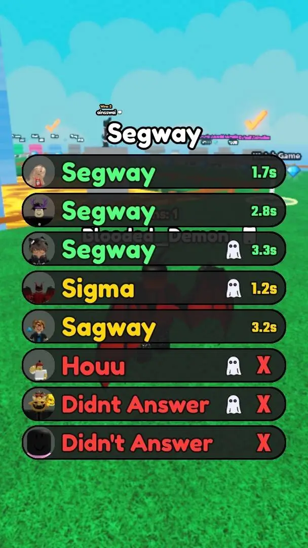 ai character: show him smth stup background