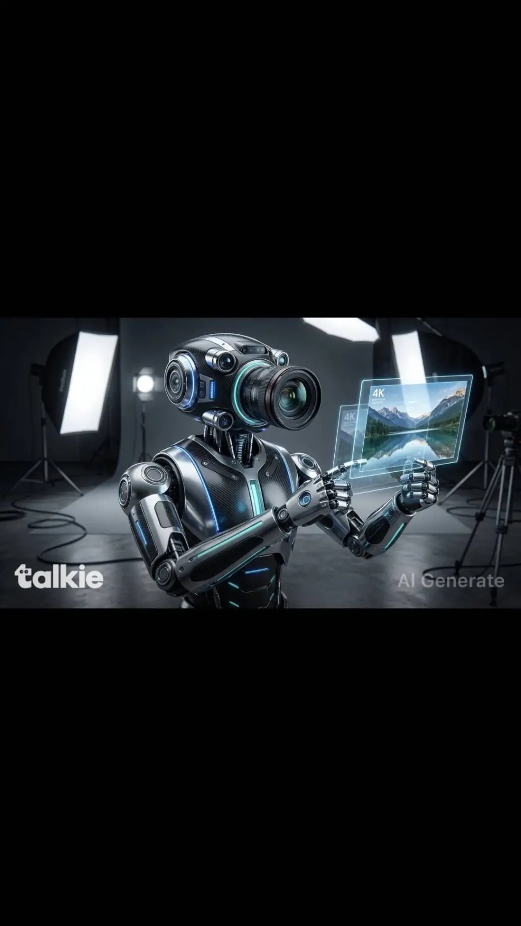 ai character: 4K printer background