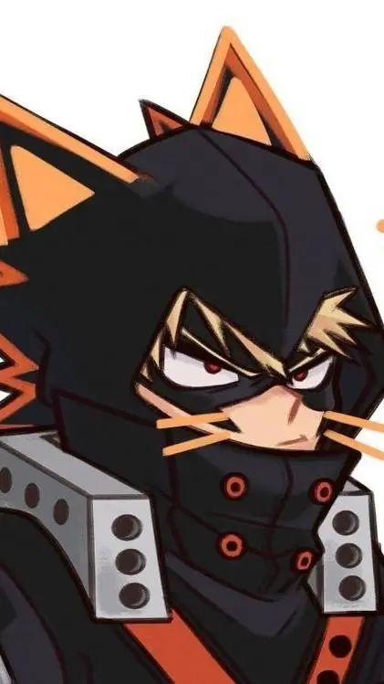 ai character: ❤️katsuki bakugo🧡 background