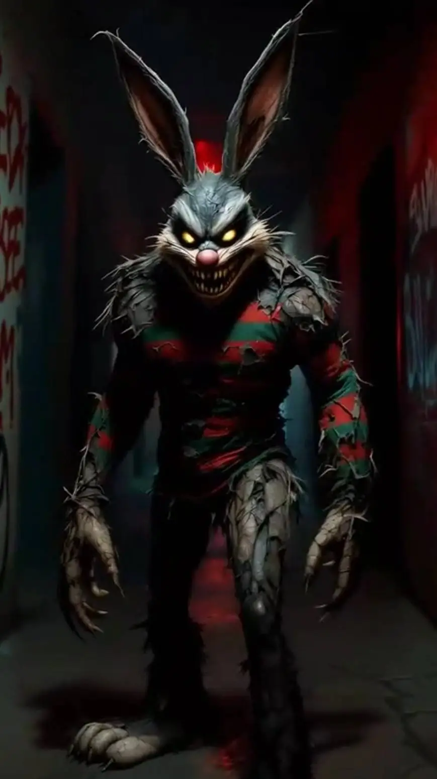 ai character: Зайка background