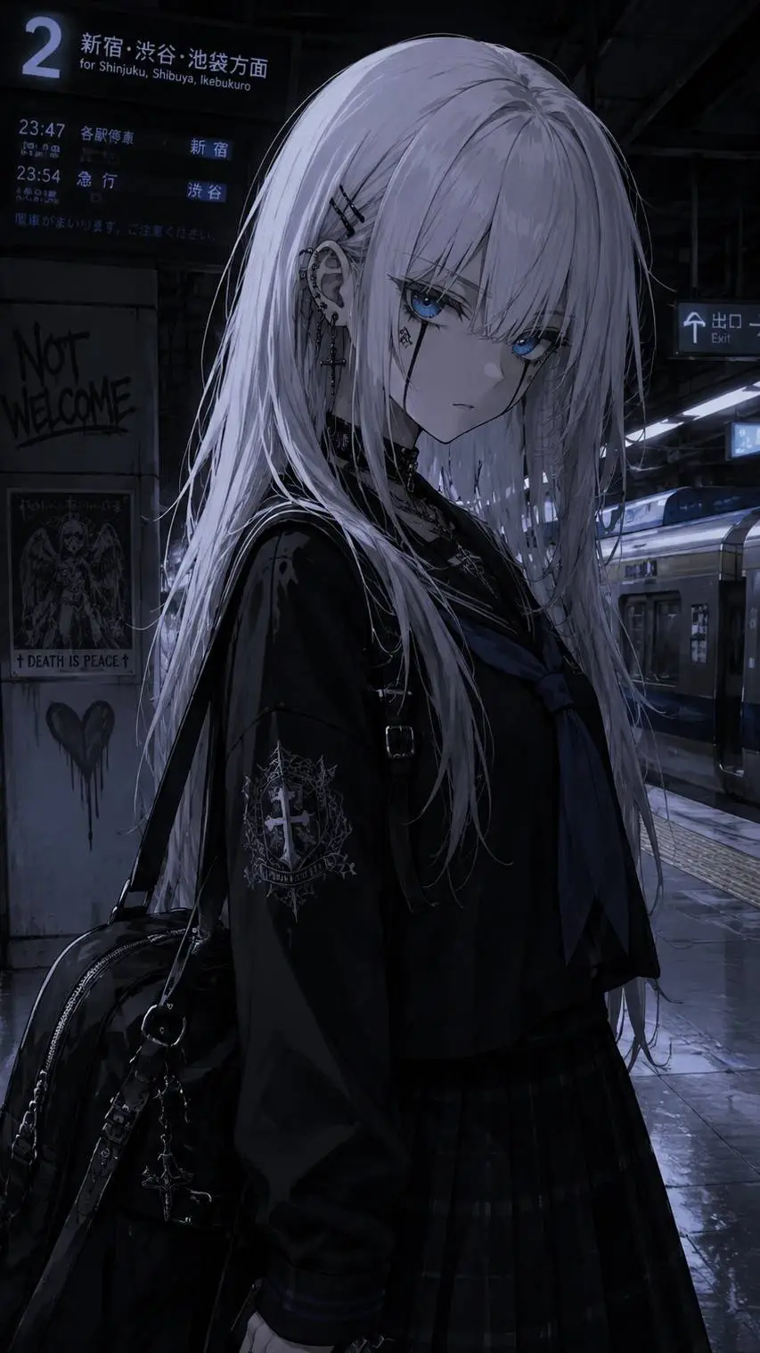 ai character: Elsa Baylor  background
