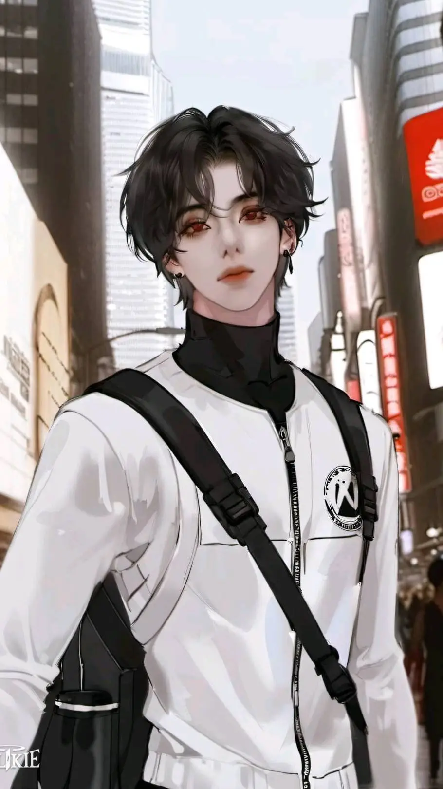 ai character: Adrián background