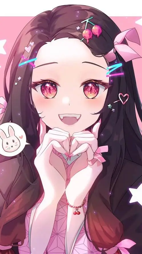 ai character: Nezuko kamado  background
