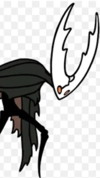 ai character: hollow background