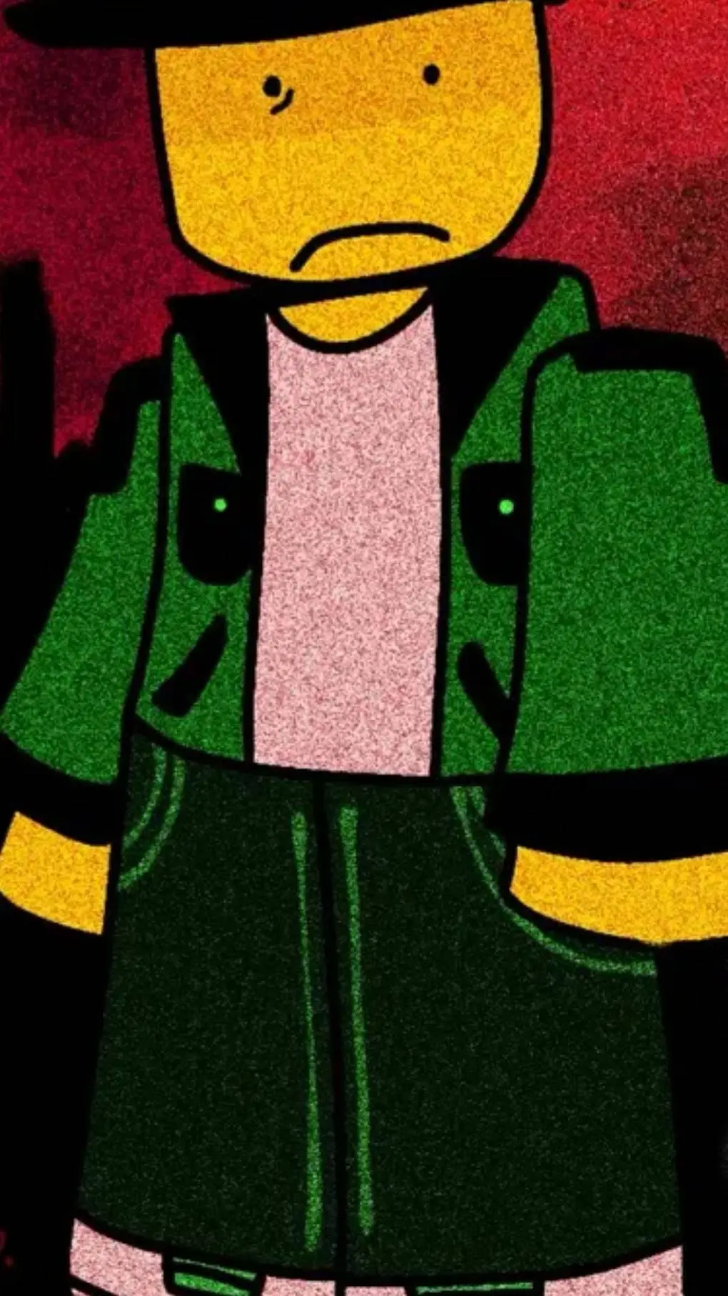 ai character: Rochas y cappy background