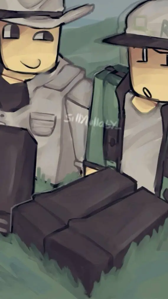 ai character: 🤍Cappy x Rochas💚 background