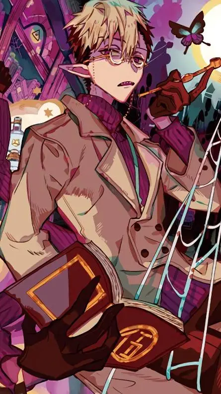 ai character: mha×no5 background